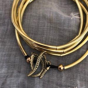 This custom made bracelet is beautifully unique